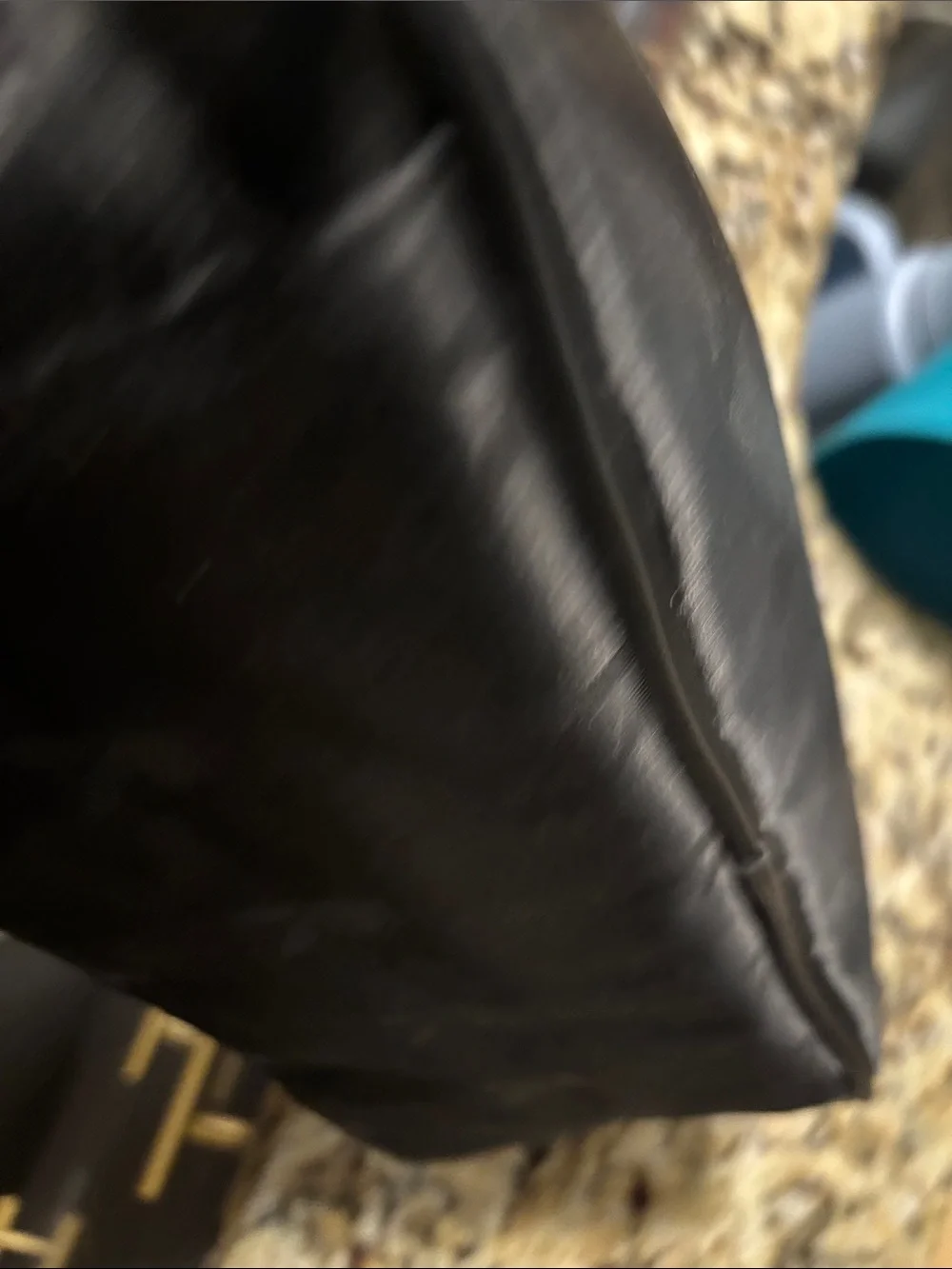 PLAYBOY Black Satchel /crossbody strap with White Piping Accents
